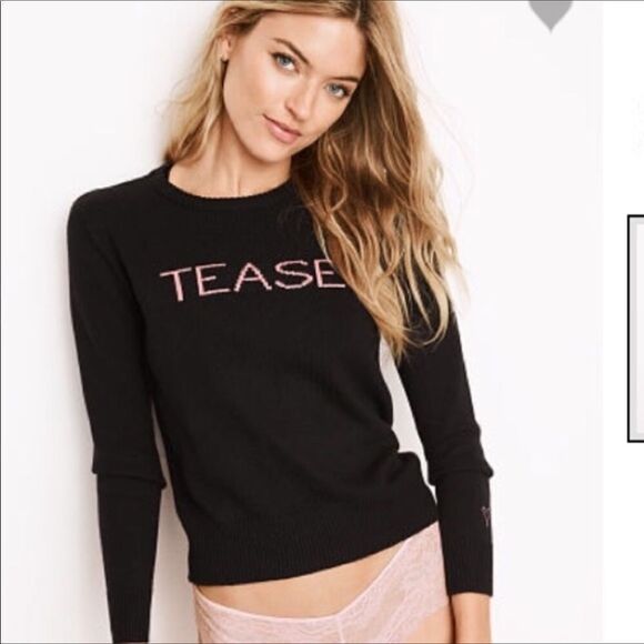 New ❤️ Victoria Secret sweater tease - Picture 1 of 7